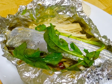 太刀魚のホイル焼き レシピ 作り方 By タマ75 楽天レシピ 太刀魚のホイル焼き レシピ 作り方 By タマ75 楽天レシピ